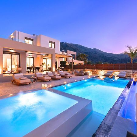 Minoas Villas Heated Pool Kournás Buitenkant foto